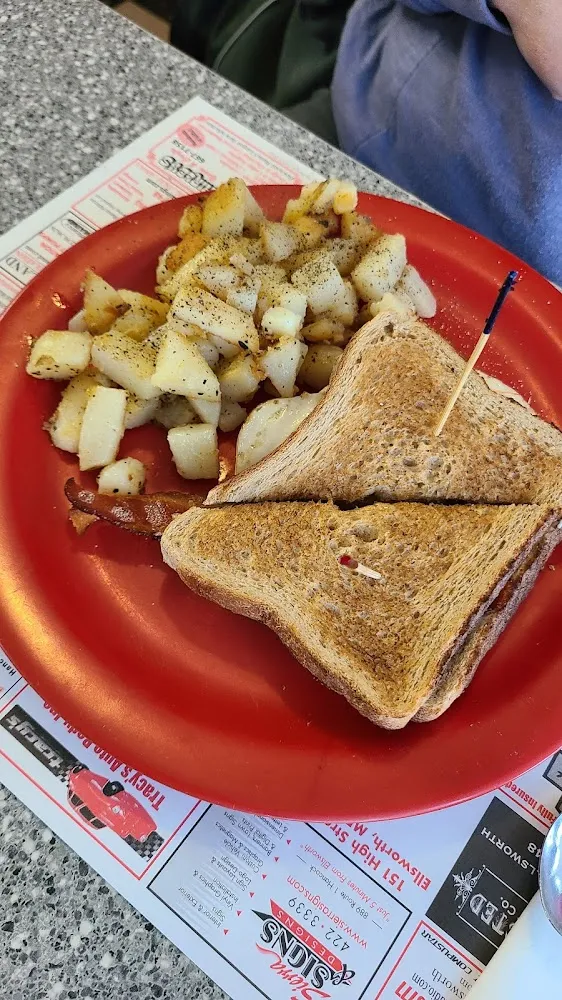 Bacon and Eggs Sandwich